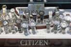 Display of Citizen watches